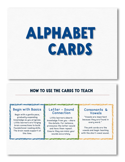 Alphabet Cards - Digital Download